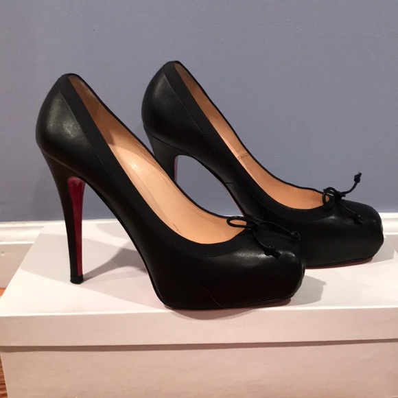 Christian Louboutin Shoes - Louboutin black leather Lolo Ballerina pump